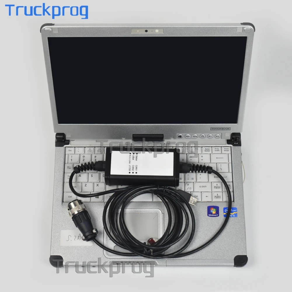 for Deutz controllers EMR2 3 4 for DEUTZ DIAGNOSTIC KIT for DEUTZ DECOM Diagnosis Scanner with Deutz SerDia+CF C2 Laptop