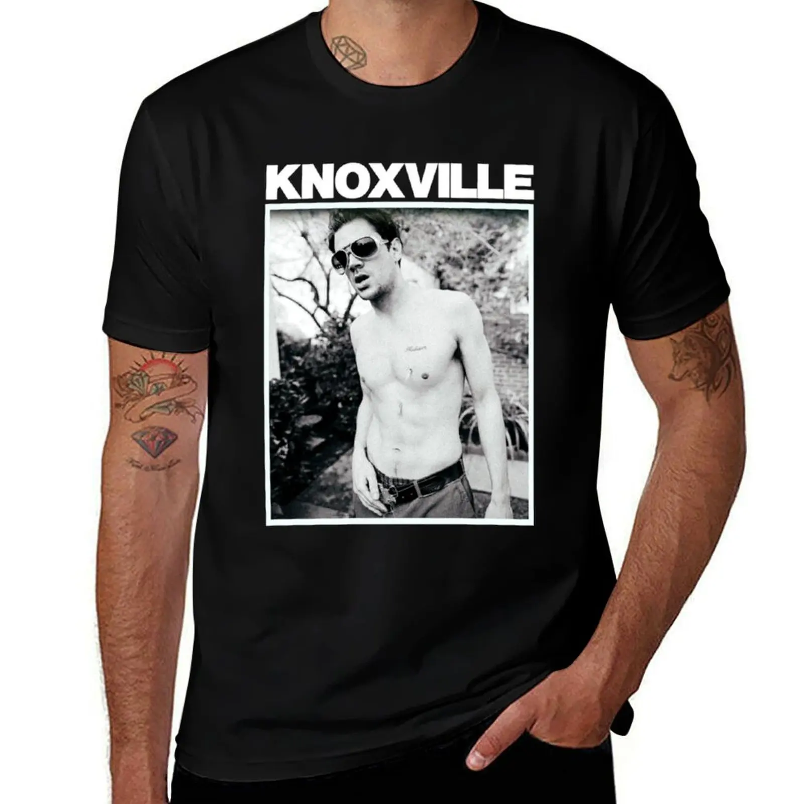 

Johnny Knoxville Classic T-Shirt cotton tshirt 100% cotton t shirt pack