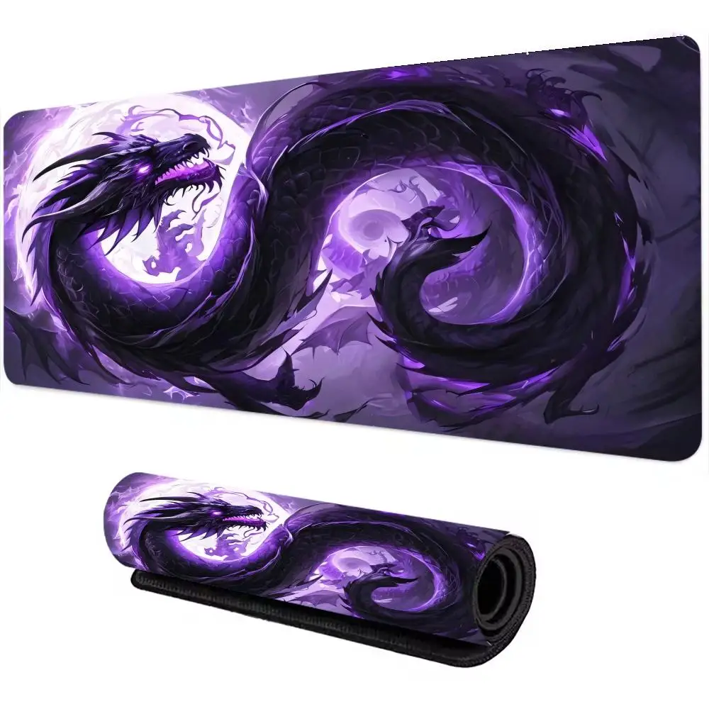 

Japanese Dragon Mouse Pad Large Computer Office Game Table Mats XXL Rubber Anti-slip Gaming Keyboard Mousepads Long Desk Pads