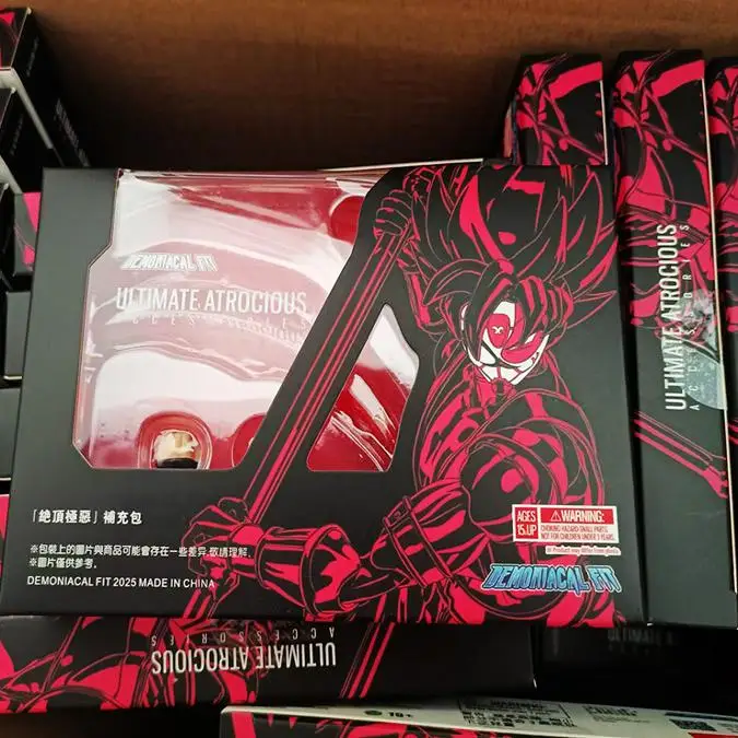 متوفر في المخزون Demoniacal Fit Df Dragon Ball Sh Figuart Shf Ultimate Atrocious Black Goku الوردي Zamasu عمل الشكل جمع لعبة الهدايا #4