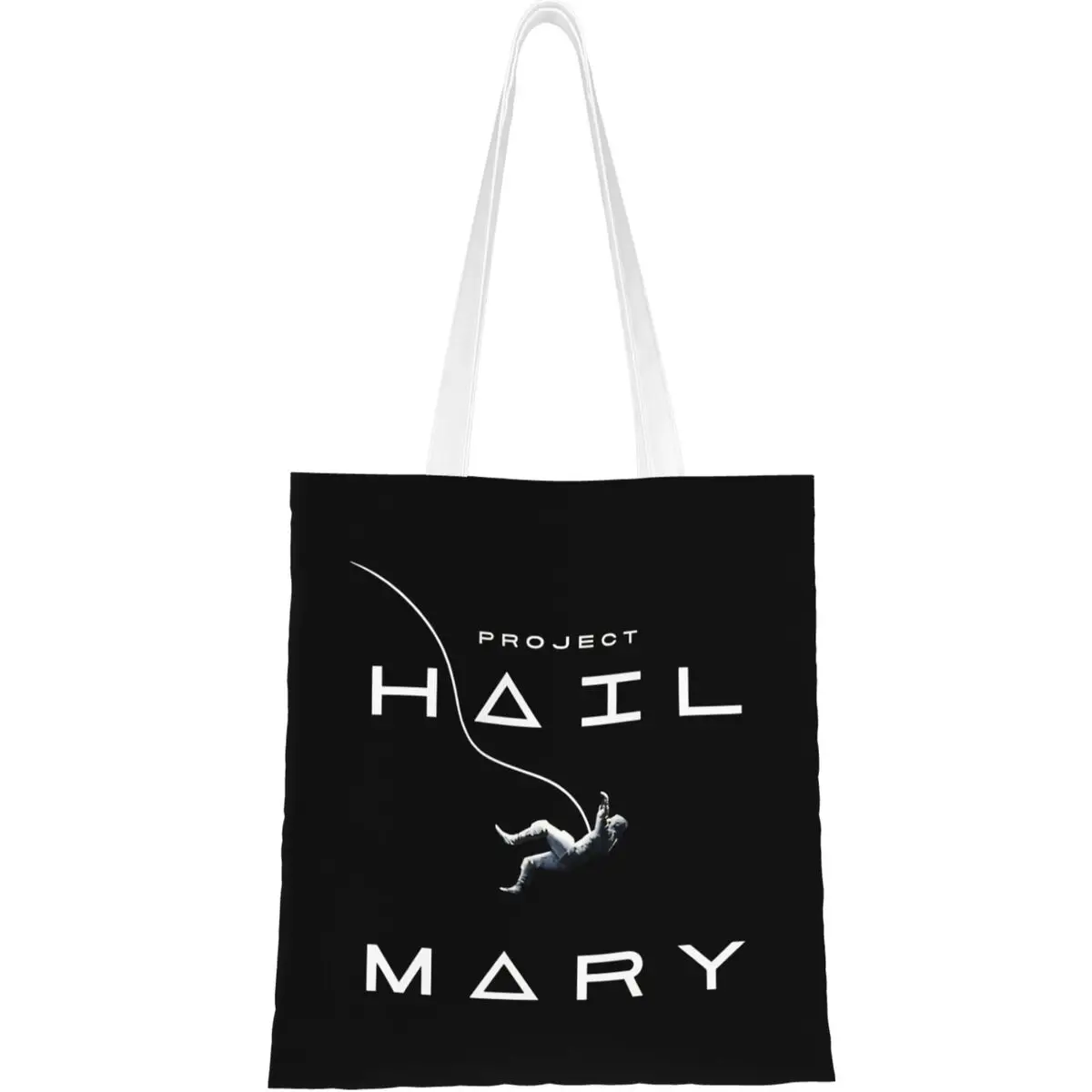 

Сумка-шоппер Project Hail Mary 2026, многоразовая, из полиэстера, для колледжа, дизайнерская, на плечо, для студентов