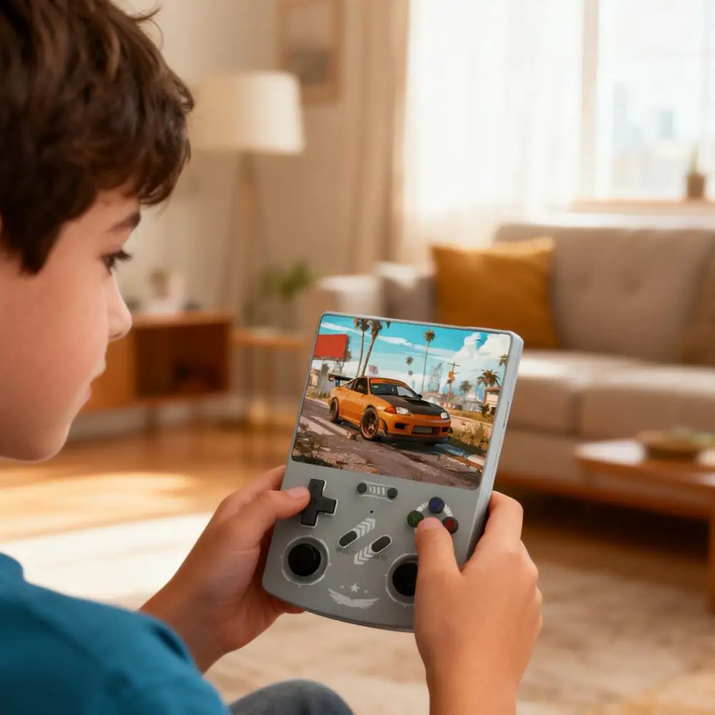 64/128G لوحدة التحكم بالألعاب المحمولة R40XX - Linux OS 4.2 بوصة IPS، 4000 مللي أمبير في الساعة، مفتوحة المصدر (ArkOS)، مشغل ريترو محمول لهدية عيد الميلاد #6