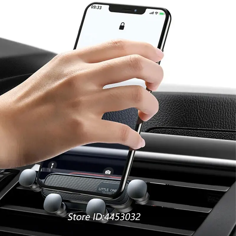 For Ford Focus 4 MK4 2018-2022 Car Mobile Phone Holder Adjustable Air Vent Gravity Navigation Bracket Horizontally Accessories