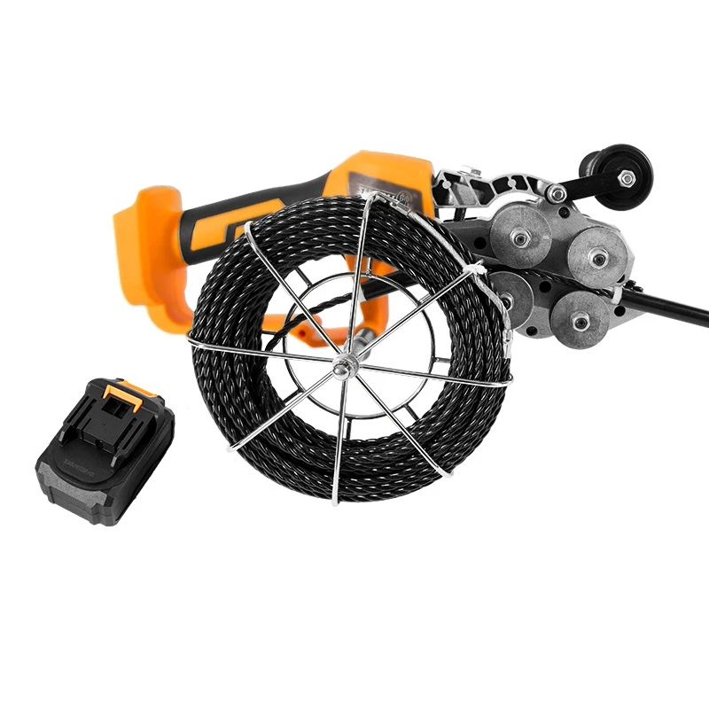 Wall Threading Machine Electric Thread Machine Lithium Battery Automatic Pull Wire Stringing Machine Stringer Electrical Conduit