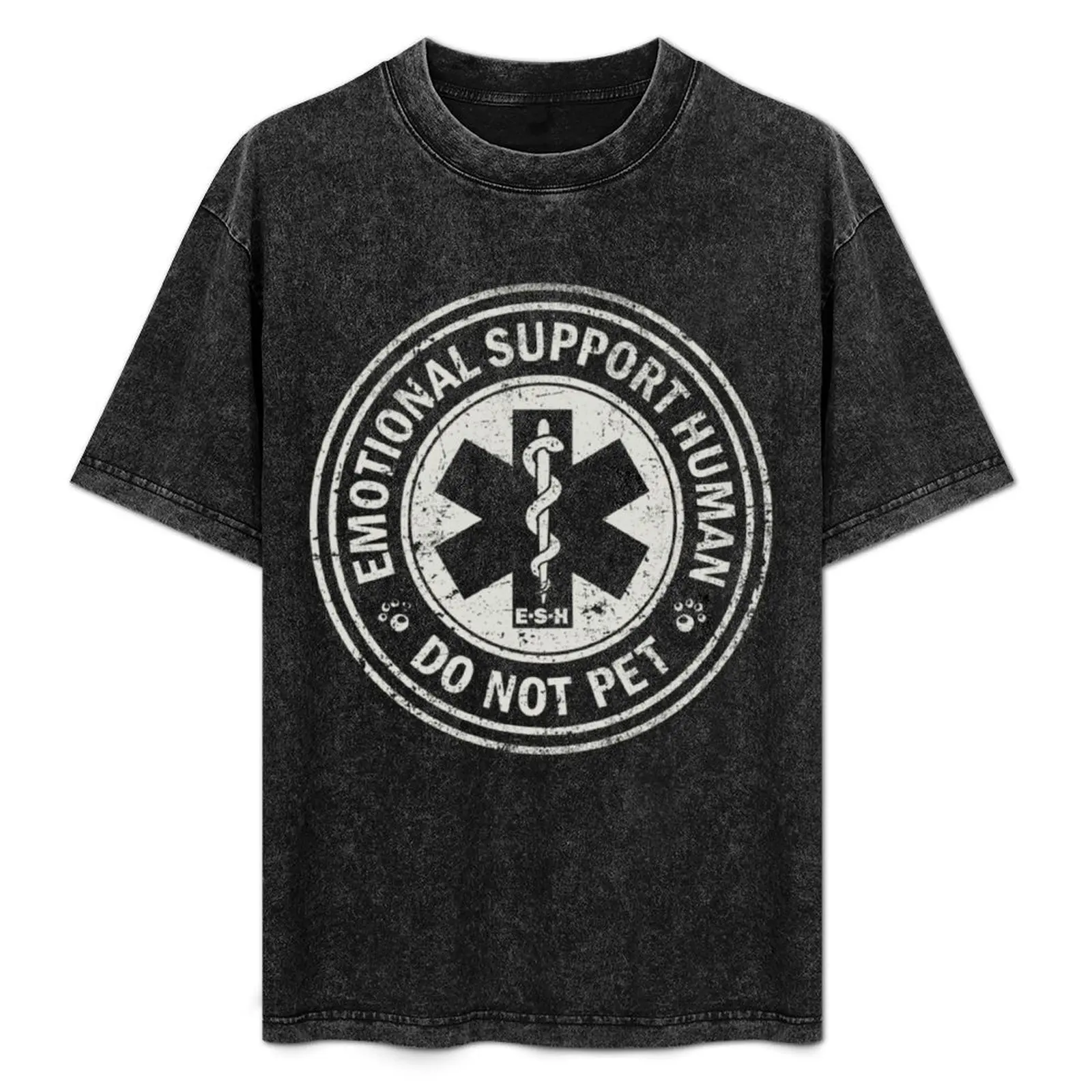 

Emotional Support Human - Support Animals T-Shirt Soft Lightweight Cotton T-Shirt