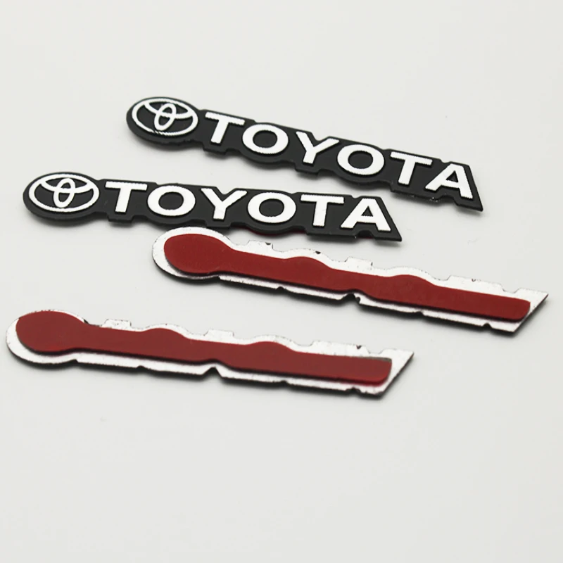 

Car Styling Speaker Aluminum 3D Audio Decorate Sound Stickers For Toyota Corolla CHR Camry RAV4 Yaris Avensis Hilux Accessories