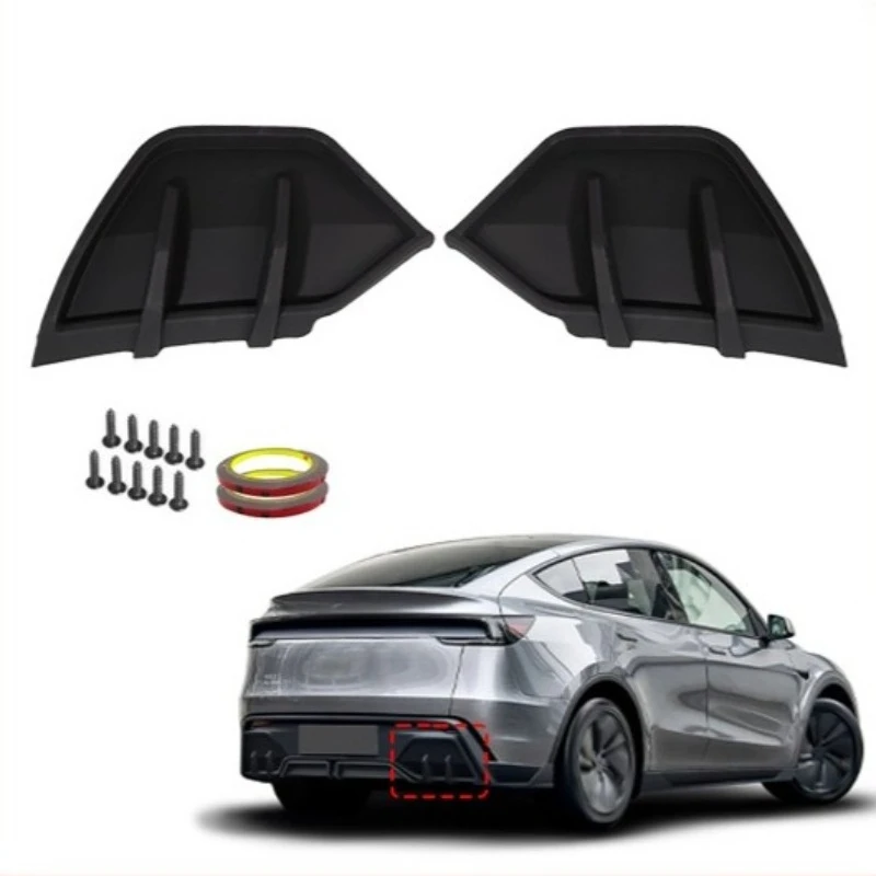 

Для Tesla Model Y Juniper 2024-2025: Задний бампер, диффузор, спойлер, нижний обвес, антиударные внешние автомобильные аксессуары