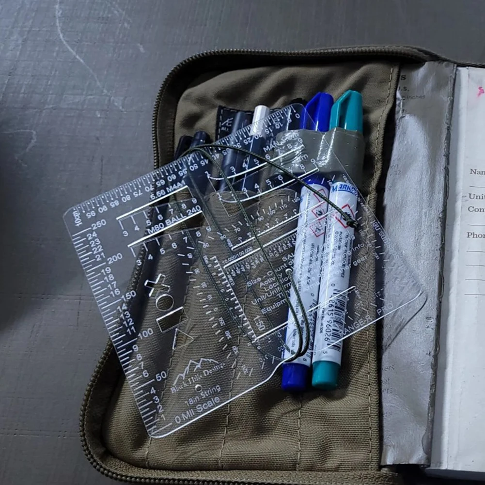 مسطرة صيد عالية الدقة 900 متر قياس بطاقة مكتشف المدى أداة مسطرة الشريحة قالب مساعد للكشف عن المدى الطويل