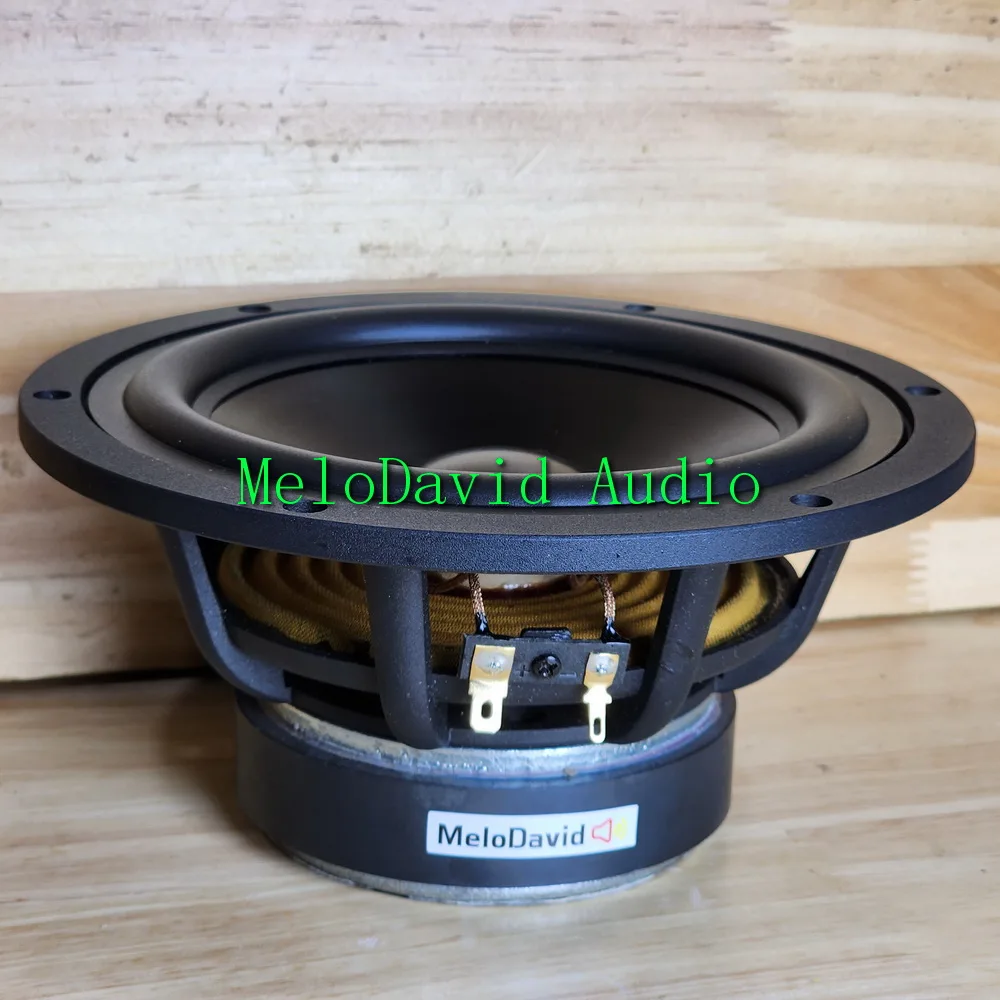 한 쌍 = MeloDavid WAL6 케블라 콘 미드베이스 우퍼 2개