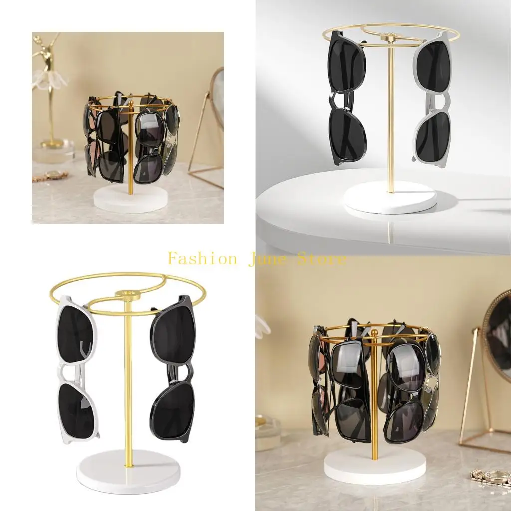 

N5KA Easy Assemble Metal Eyeglass Display Stand No Tools Required Sunglasses Holder For Quick Setup In Retail Environments