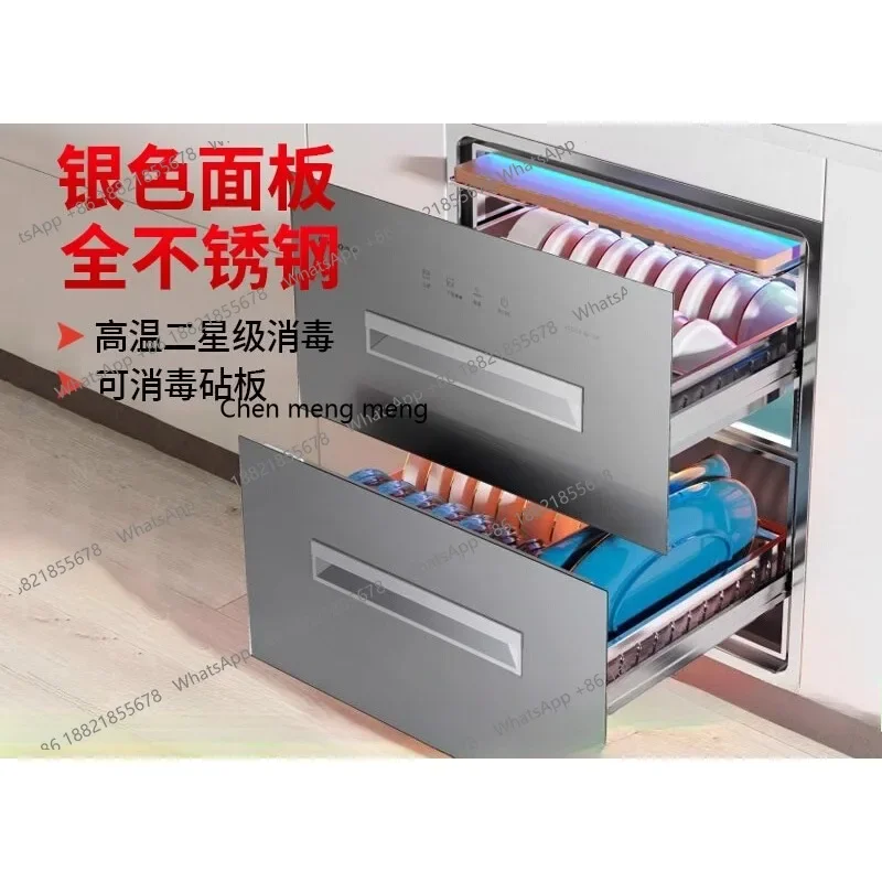 

Новое поступление, бытовой встроенный дезинфекционный шкаф, кухонный шкаф, палочки для еды, дезинфекционная сушилка из нержавеющей стали