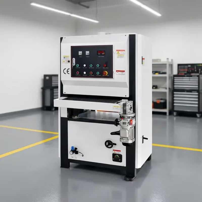 for Broadband Sander Automatic Metal Polishing Machine with Motor 10KW Power for Deburring and Chamfering of Sheet Metal