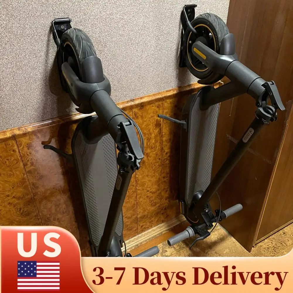 

Electric Scooter Wall Hanger Stand Holder Set Bicycle Wall Mounted Display Rack Electric Scooter Wall Hanging Hook for Kugoo M4