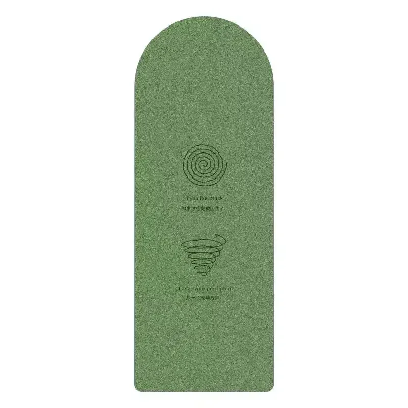 Yoga Mat Natural Rubber Coconut Shred Frosted High-solid Leather Non-slip Wear-resistant Sweat-absorbent Fitness for Home Use
