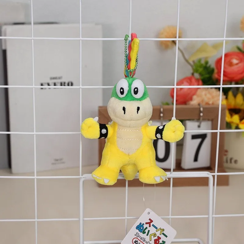 Super Mario Koopalings 5inch Plush Set - 7PCS Keychain Doll Collection Larry Morton Wendy Iggy Roy Lemmy Ludwig Stuffed Characte view 3