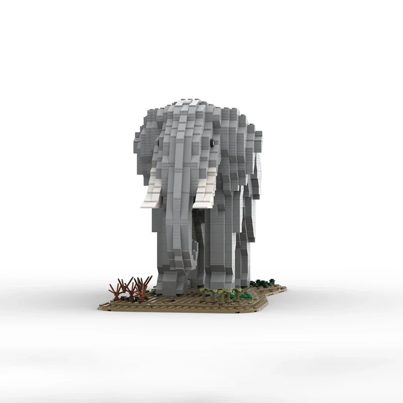 Moc Building Blocks Big Elephant Technology Modular Bricks Model  Gifts Christmas Toys DIY Sets Assembly