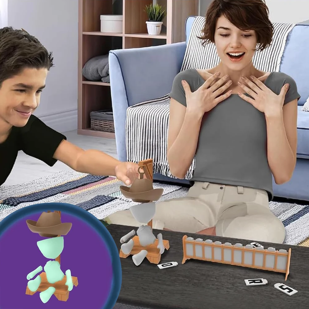 Magnetische Hangman Mystery Word Raden Spel Bordspel Woordspel voor kinderen en volwassenen Familiefeestspellen