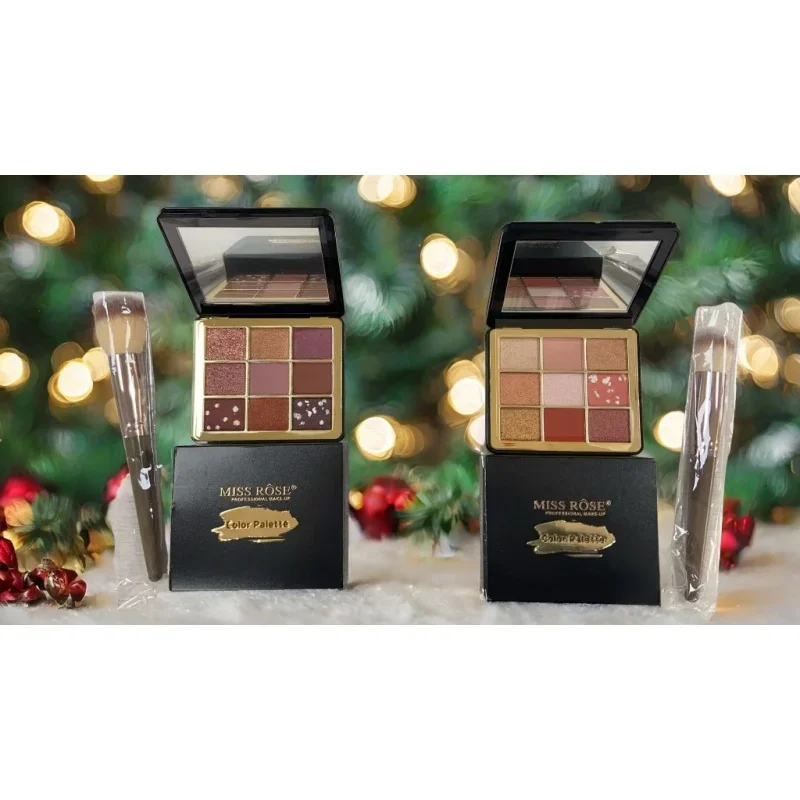 ملكة جمال روز متعددة الوظائف لوحة ماكياج ملونة ماتي المصطبغة طويلة الأمد Blendable عينيه أحمر الخدود كونتور هيغليغتر عدة