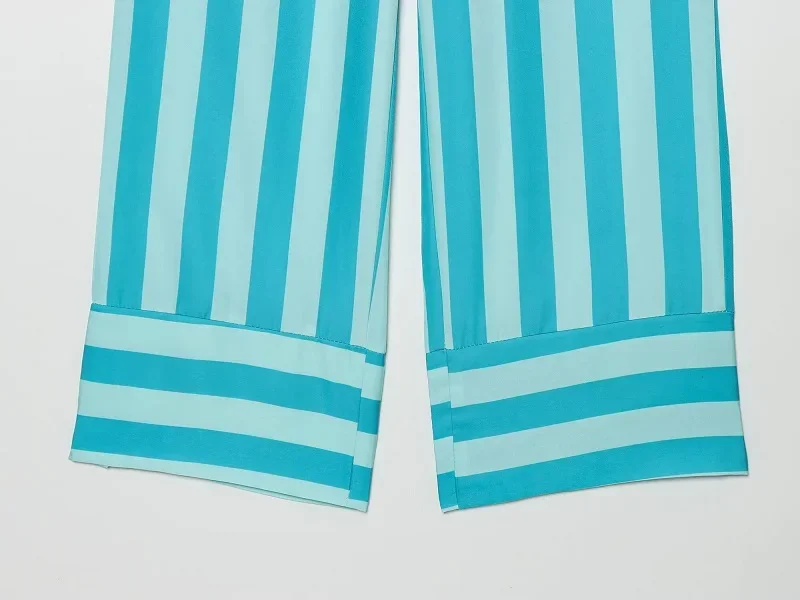 MUJER Gestreiftes Crop-Top für Damen, sexy, rückenfreies Slip-Top für Damen, Sommer-Strand-Top, weibliches Trägertop, ärmellose Damen-Tops – Detail 14