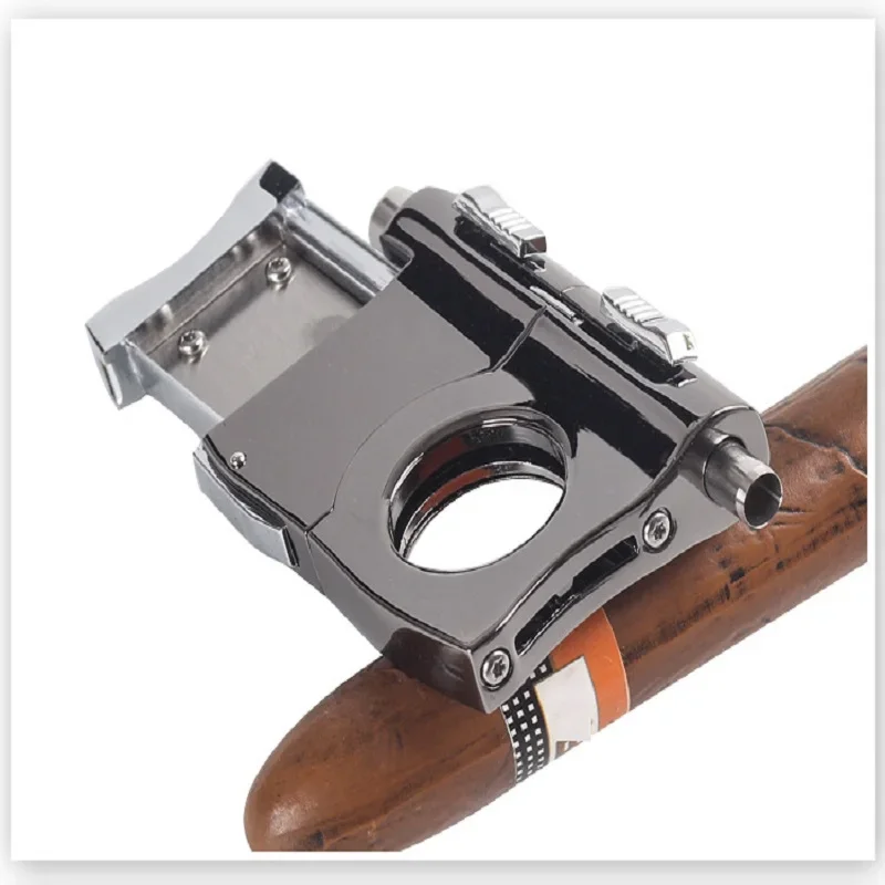 

MERCURY 7mm/10mm/15mm Stainless Steel Cigar Puncher Cigarette Cutter Double-edged Sharp Cigar Cuban Smoking Accessories