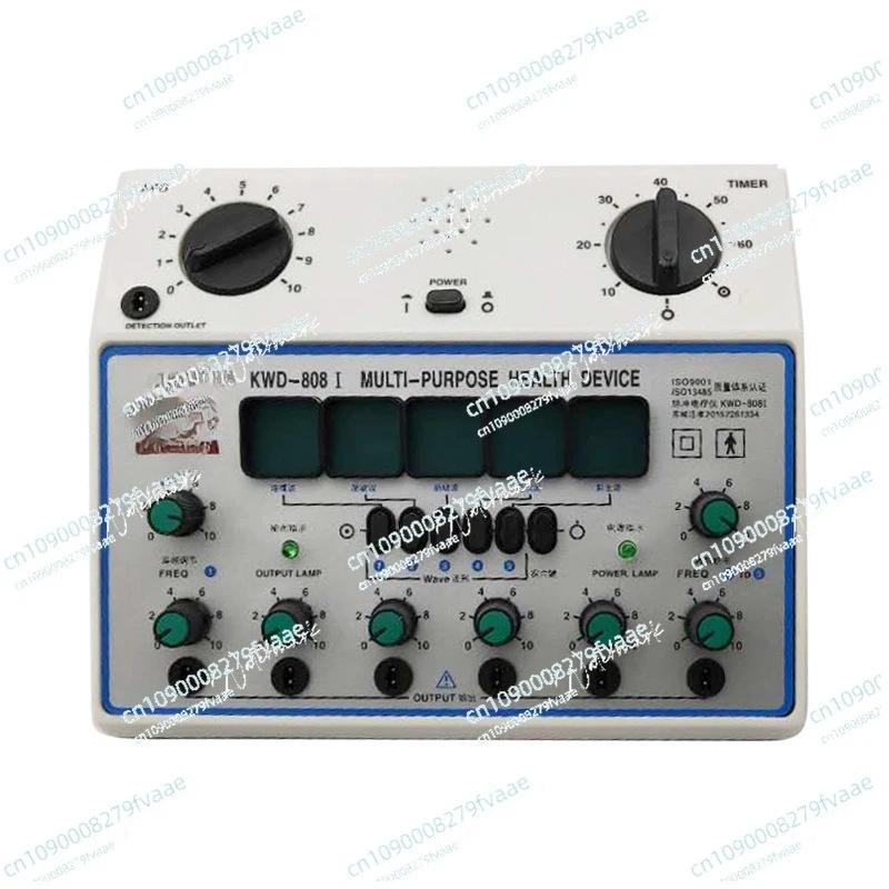 

Electric Acupuncture Stimulator Machine, 6 Channel Output Patch Massager Care Kit Digital Electro Therapy Acupuncture Stimulator