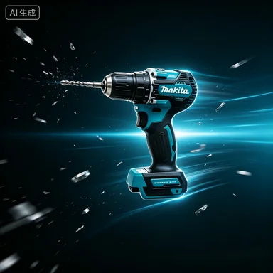 Makita DDF487 13mm Chuck Rechargeable Cordless Hand Drill Compatible with 18V Lithium Battery with LED Light Bare Tool Only