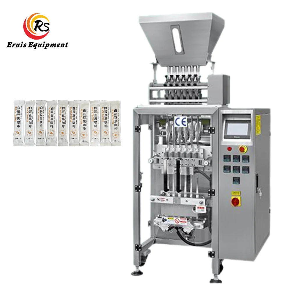 Eruis Solubl-máquina de detergente para lavado de cápsulas, llenado de avena, frijol, caramelo, café, máquina automática de paquete de polvo de Snus