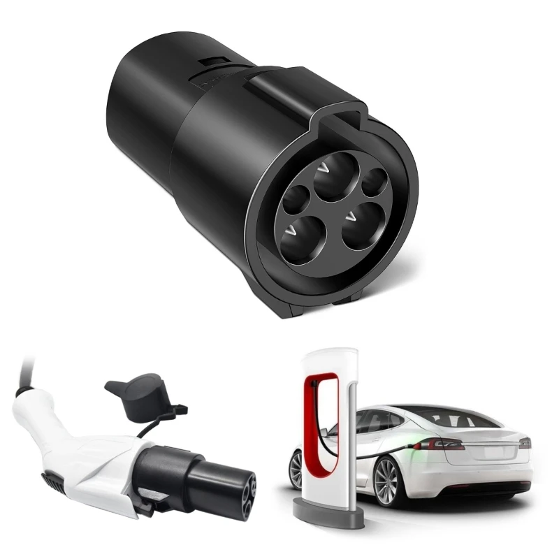 J1772 Suitable For Model Y 3 Electric Vehicle Adapter Fast Charging Connector Conversion Head Guns Socket L9BC