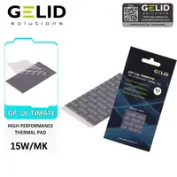 GELID-Almohadilla térmica GP-Ultimate, placa base de silicona, para grasa, disipación del calor, de tamaño múltiple, 15 W/MK, CPU/GPU