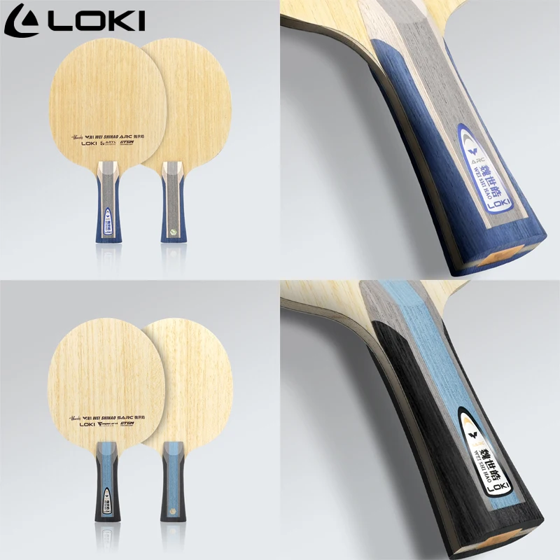

Настольный теннис: Ракетка LOKI ARAMID CARBON WEI SHIHAO 7-слойная OFF+ (5 слоев дерева, 2 слоя карбона) с коробкой