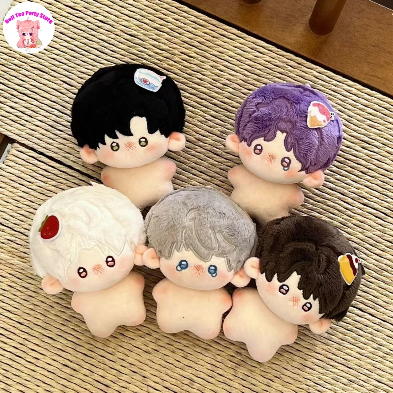 

Anime Love and Deepspace Cute Print Plush Doll Zayne Caleb Rafayel Xavier Sylus Starfish body Pendant Toys KeyChain Gift