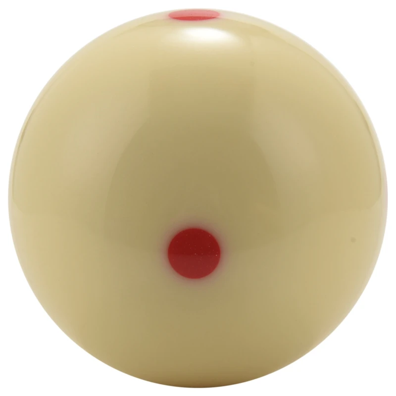 Billiard Ball Standard 57.2MM Cue Ball 6 Dot - Spot Billiard Practice Training Cue Ball Indoor Entertainment Equipment