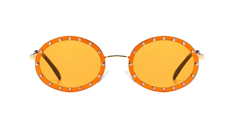 46127 Luxus-Sonnenbrille mit Diamantrahmen, Damenmode, kleine Größe, ovaler Sonnenschutz, Vintage-Schutz, UV400 – Detail 13