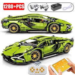 City Technical Car Building Blocks 42115 Technique Bricks OR Remote Control Super Racing Sports  Vehicle Toys For Kids Gifts