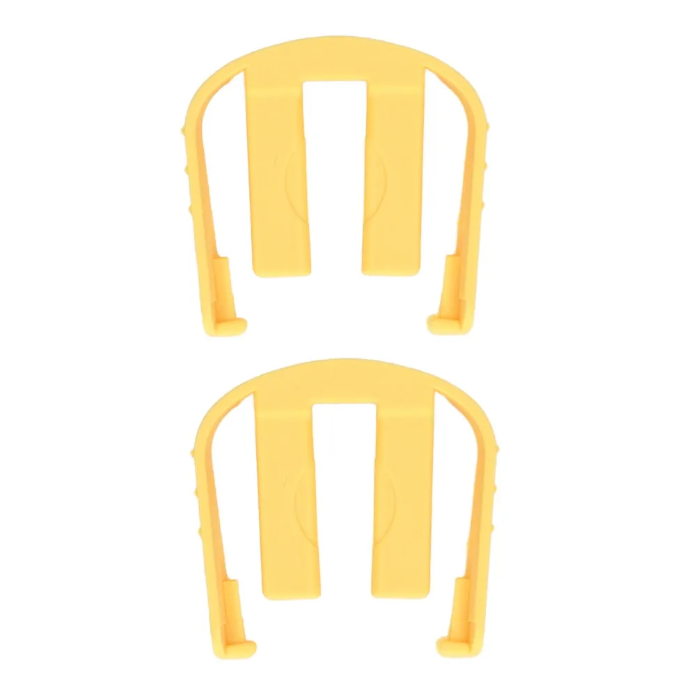 2pcs Yellow Pressure Washer Quick Connector Quick Connect High Pressure Washer Car Washer C Clip Machine Maintenance