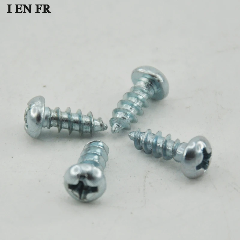 

10/20/50pcs M3 M4 M5 M6 Carbon Steel Phillips Truss Head Cross Recessed Mushroom Head Self Tapping Screws