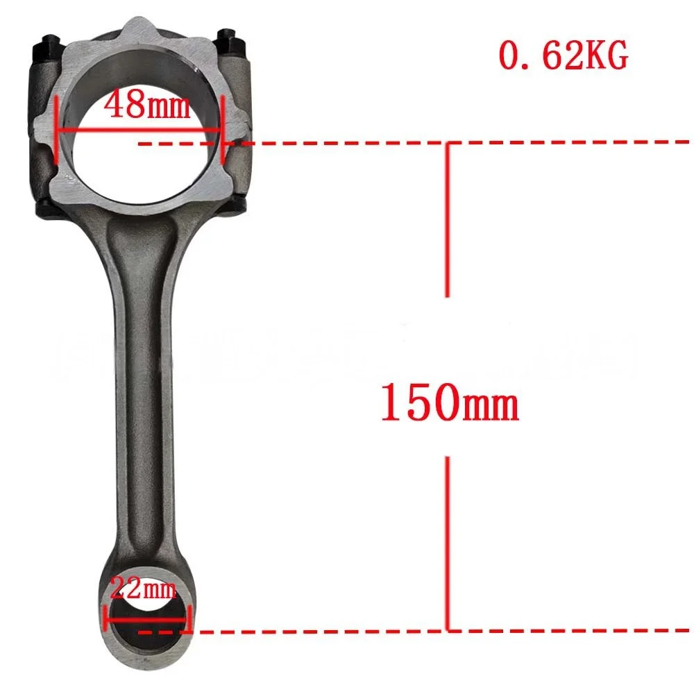 4PCS Connecting Con Rod New Set For MITSUBISHI DELICA GALANT L300 L200 L400 2.0L 2.4L 2.0 L T 2.4 L T 80-13 MD193027 4G63 4G64