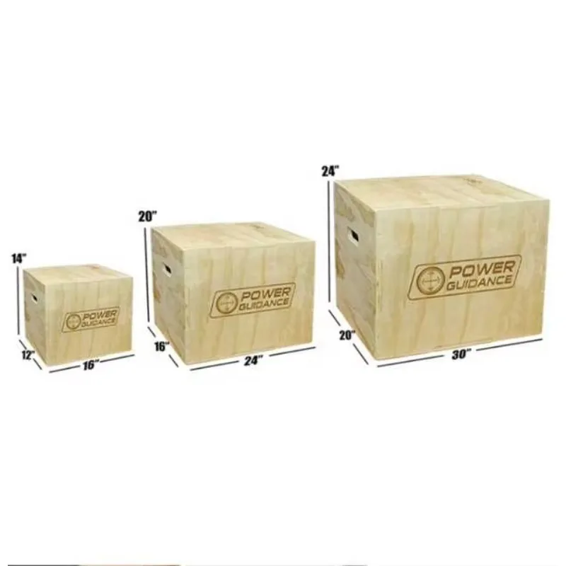 Picture 3: 2026 Wooden Plyo Jump Box Indoor Power Strength Training Gear