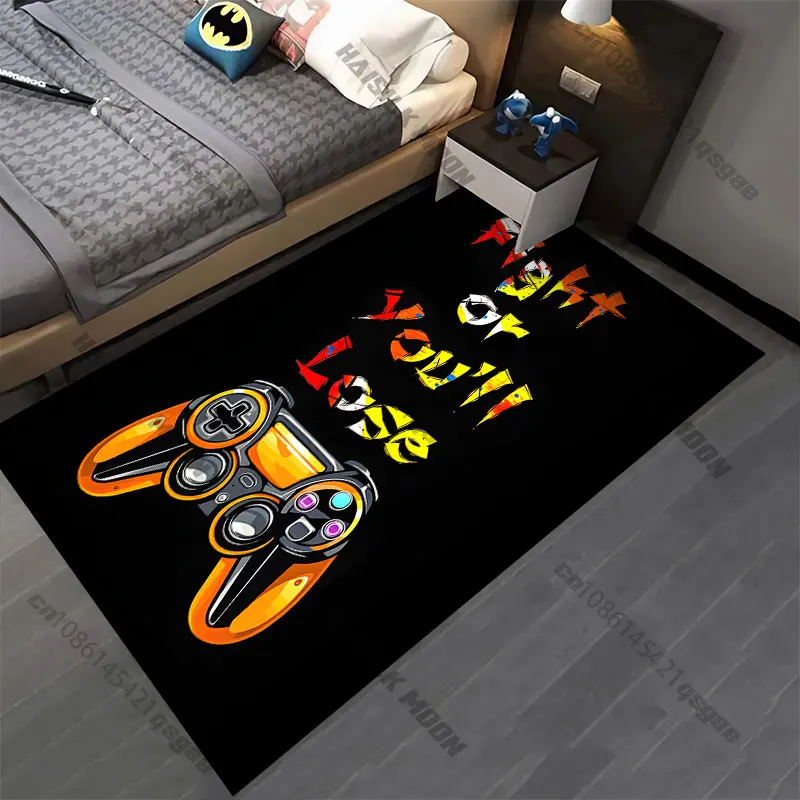 Gaming perseverance and competitive spirit carpet Yoga living room room decor children's crawling mat doormat area rug