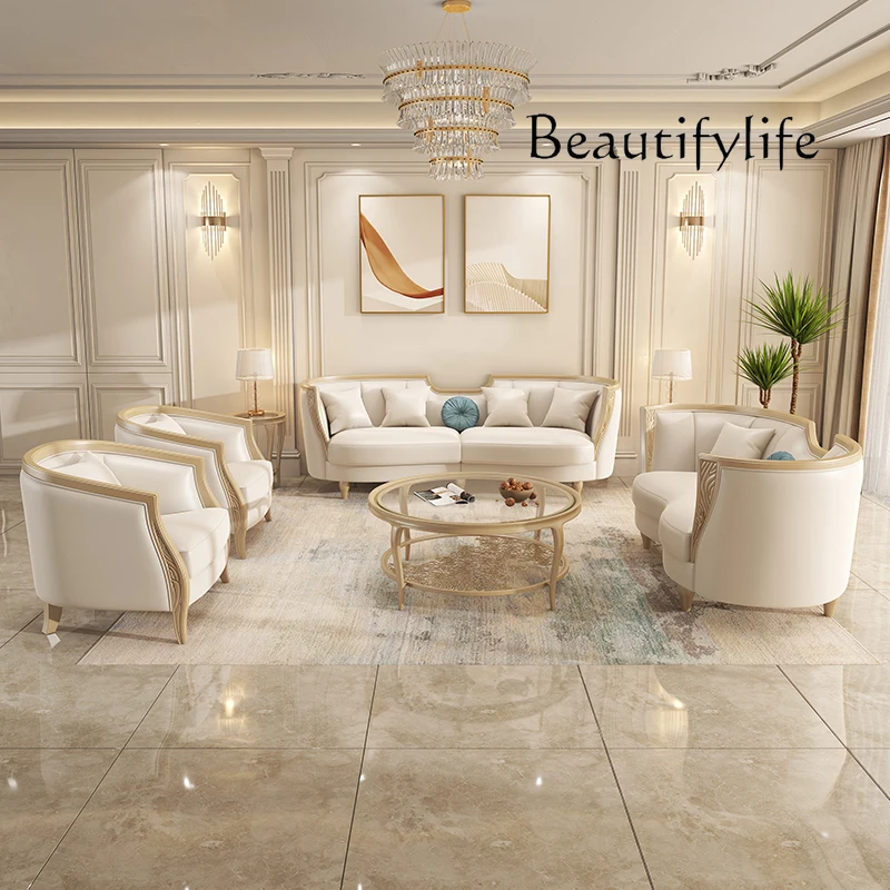 

X Designer American Luxury Sofa Sectional 2 Seater Modern Loveseat Sofa 3 Piece Divano Soggiorno Living Room Sectional Furniture