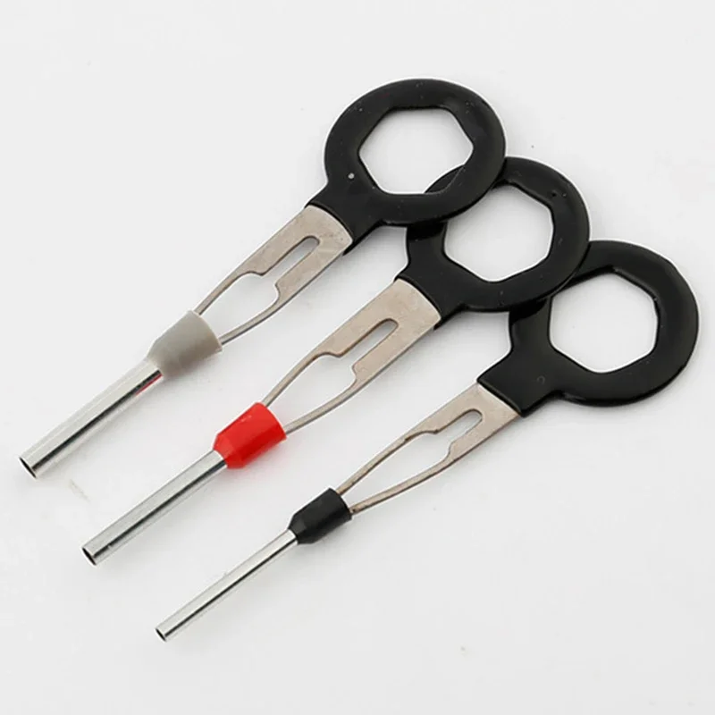 Kit Terminal Removal set Removal Wire Wiring Connector Extractor Part Puller Single/double Pin Stainless steel
