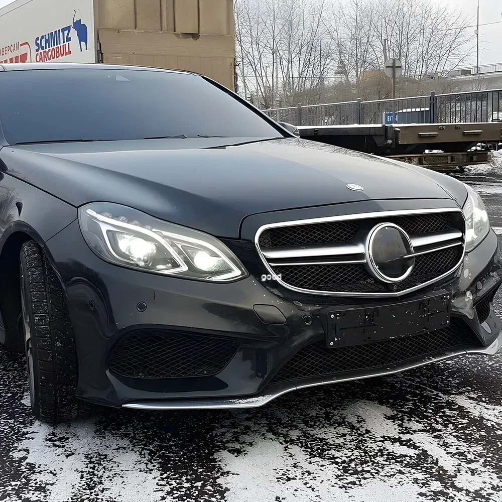 

Для Benz W212 2010-2015 автомобильные передние фонари в сборе, обновление высокого качества, светодиодный двойной объектив проектора, авто фары, аксессуары для инструментов