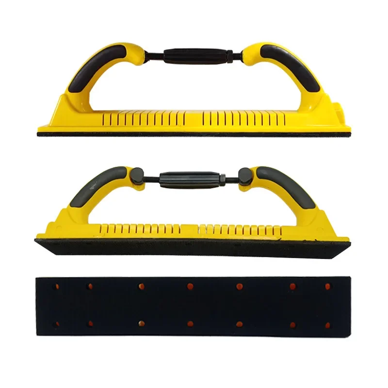 

70/400 yellow adjustable curved surface hand push board