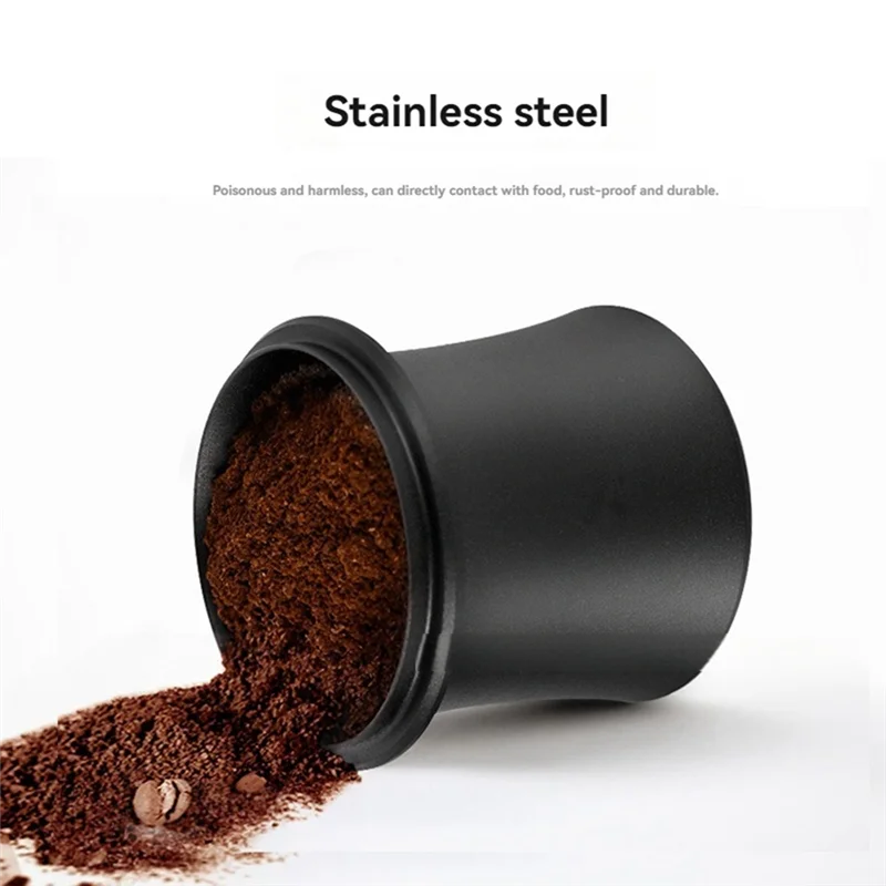 

Coffee Maker Catch Cup Espresso Coffee Dosing Cup Electric Grinder Powder Catcher Anti-Flying Powder Cup B (58MM)-A54Q