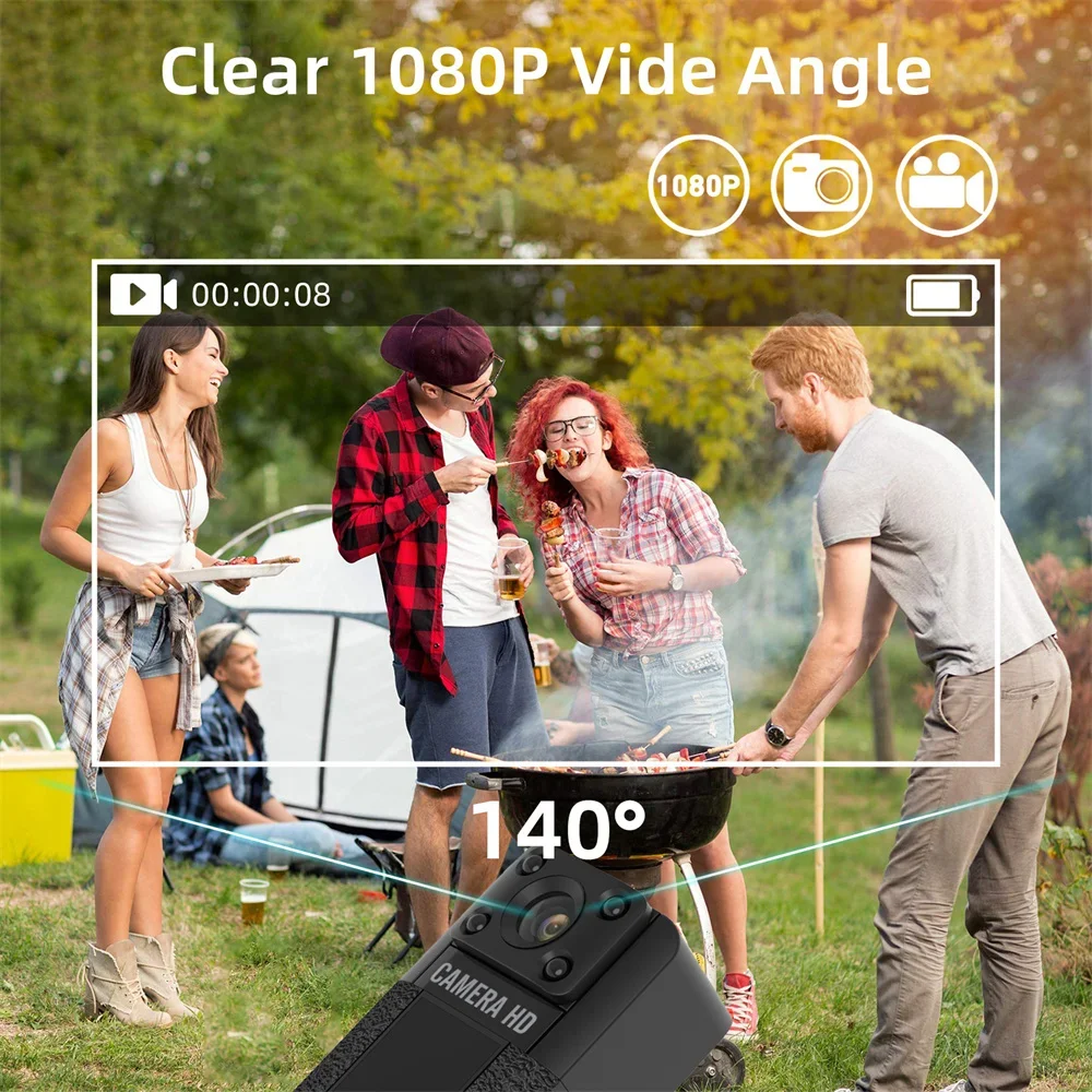 Grabadora de vídeo Digital portátil HD 1080P, actualización de cámara corporal L16, Wifi, Mini cámara de visión nocturna, videocámara en miniatura DVR de movimiento