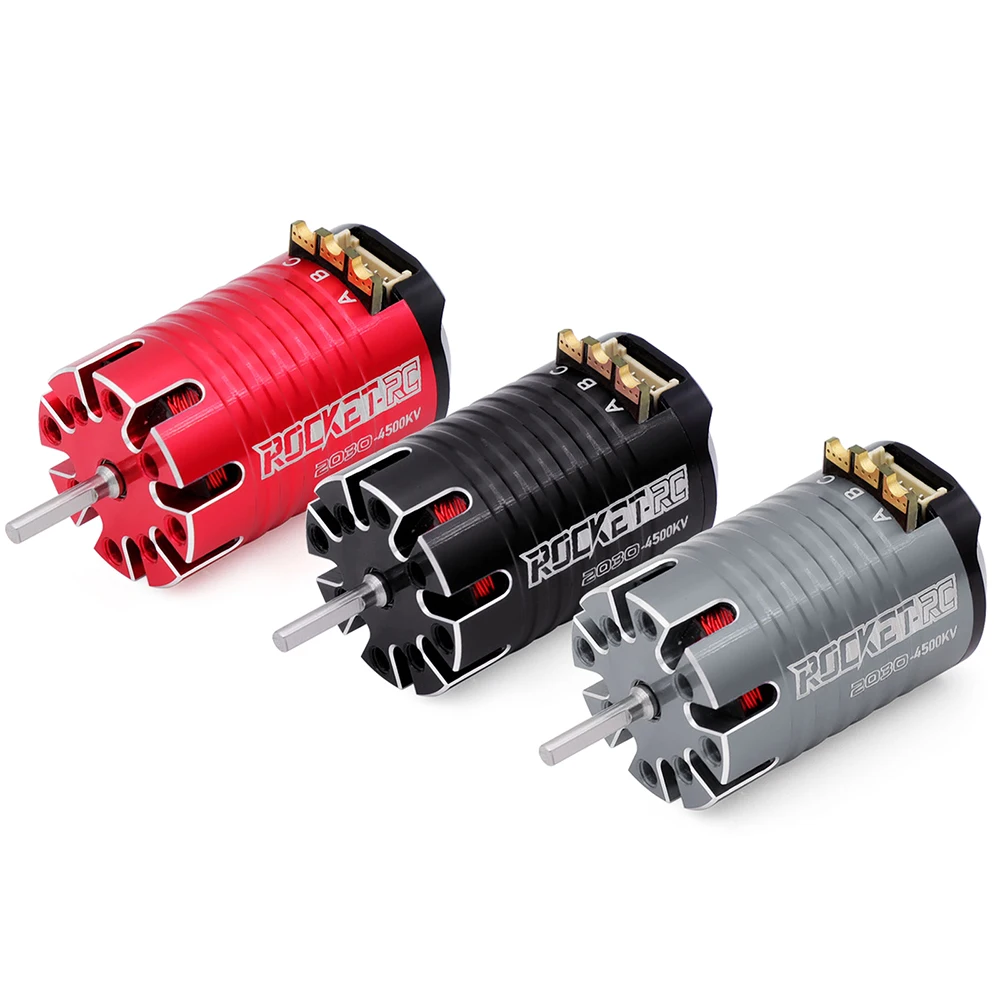 ROCKET-RC Brushless Motor for TRX4M 1/18 RC Car Off-Road Crawler Sensored Mini 2030 Upgrade Parts 3500KV 4500KV 5500KV 6800KV