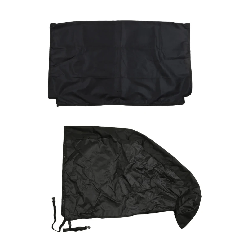 652F Drawbar Cover, Universal Drawbar Cover Weather Protections Tow Bar Protective Cover for Caravans Motorhome Trailer