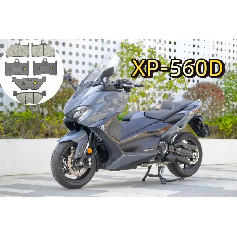

Motorcycle Front Rear Brake Pads For YAMAHA XP-560D T-MAX 560 Tech Max ABS 2020-2023 XP-560E TMAX 560 ABS 2020 TMAX560 XP560 D E