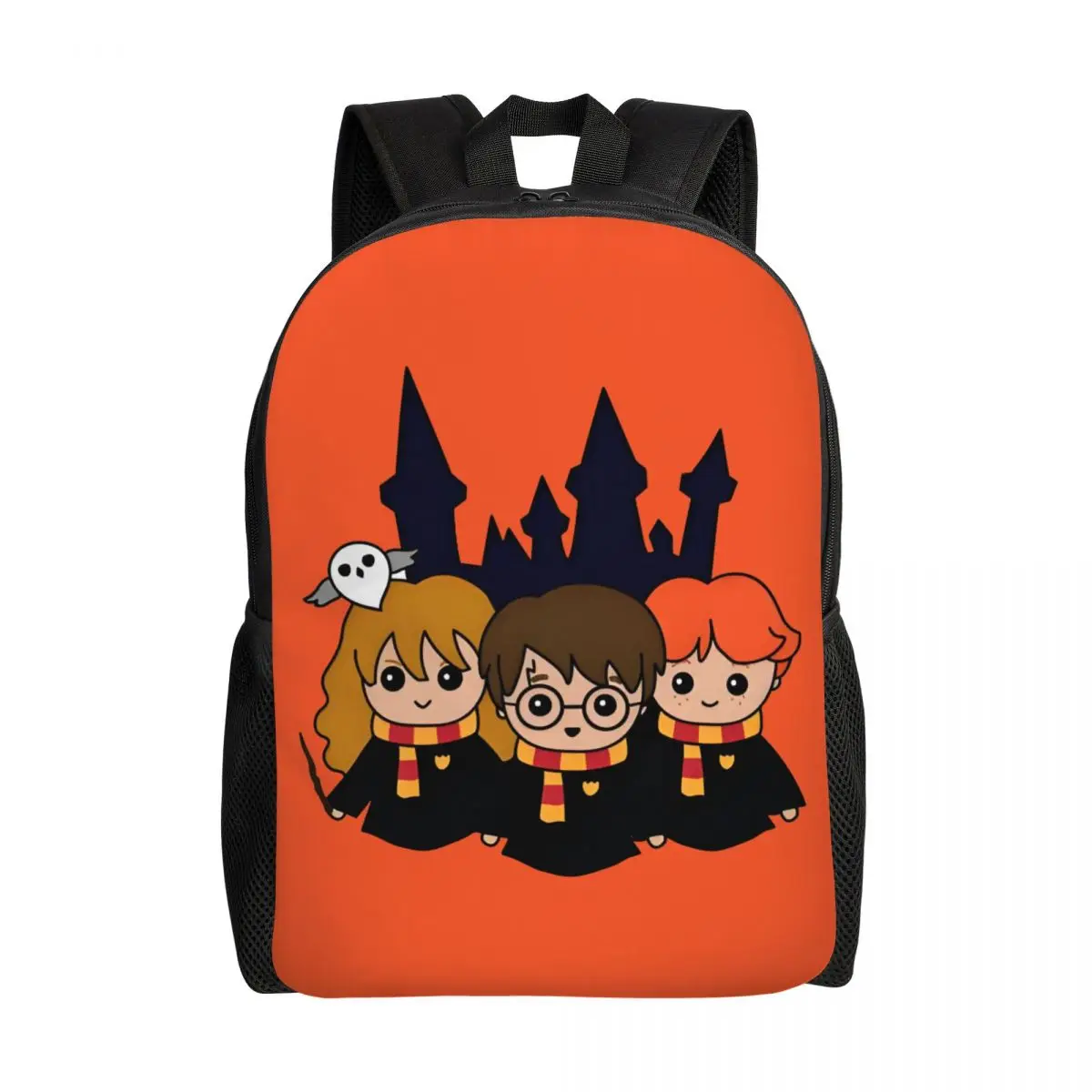 

Custom 3D Print H-Harrys Backpack for Boys Girls Magic School School College Travel Bags Men Women Bookbag Fits 15 Inch Laptop