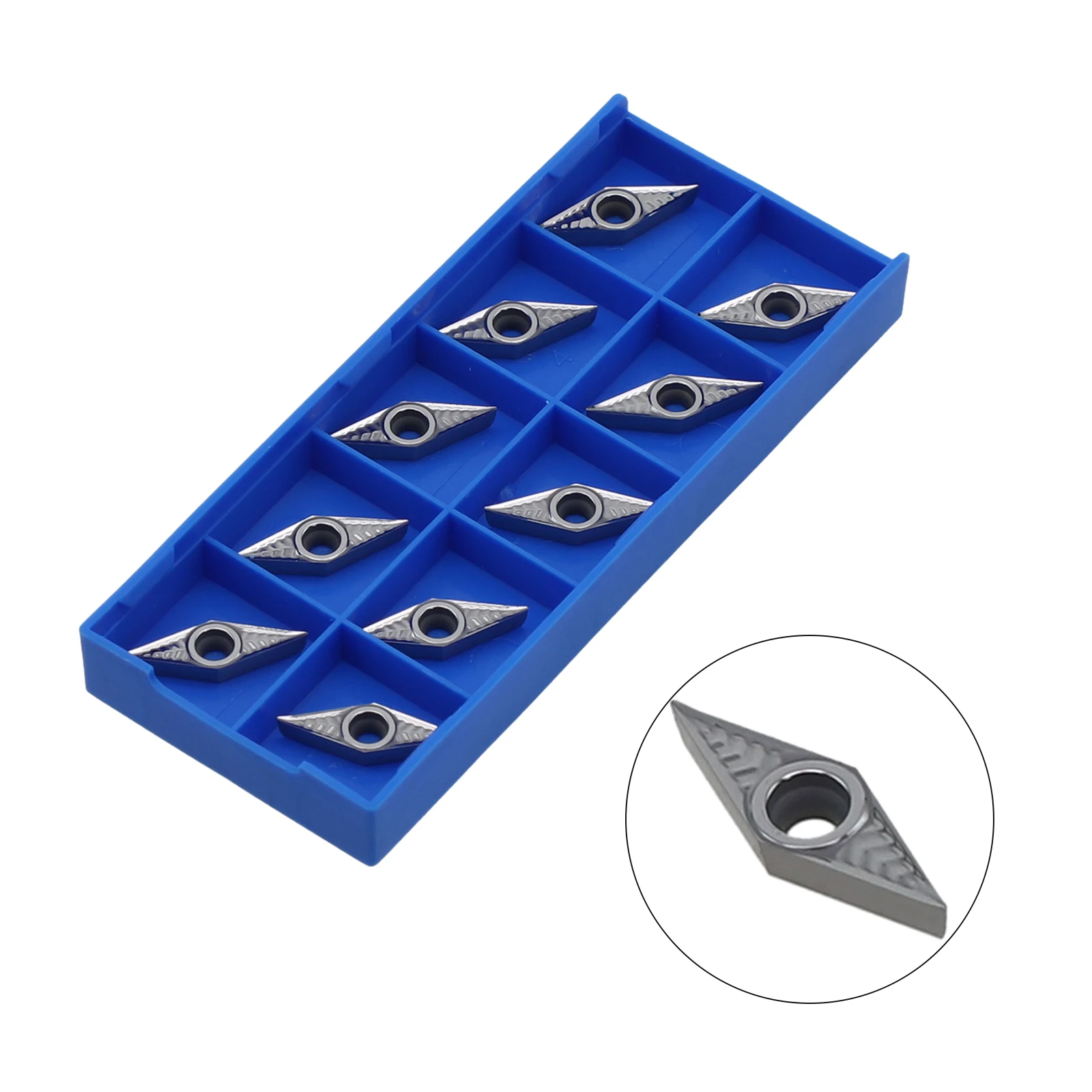 

CNC Insert Insert Carbide Cutter H01 Heat High Metalworking Resistance VCGT110304-AK VCGT221-AK VCMT11 Wear Aluminum